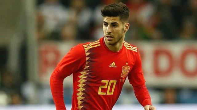 Asensio, con la Selección. Foto: Twitter (@marcoasensio10)