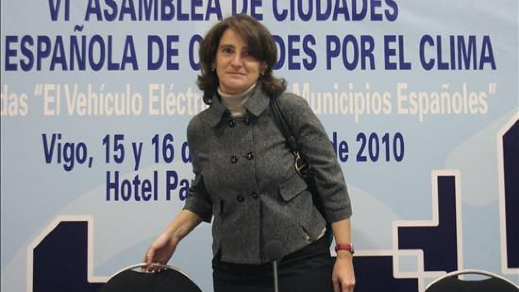 Teresa Ribera en una imagen de 2010