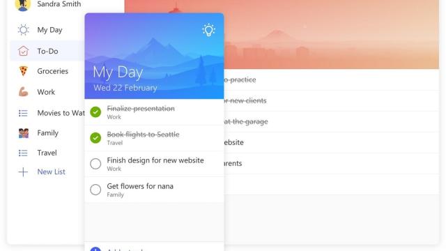 Listas de tareas compartidas, lo nuevo de Microsoft en Android