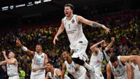 Luka Doncic celebra el asalto a la Euroliga: el Real Madrid gana La Décima ante el Fenerbahçe. Foto: Instagram (@lukadoncic)