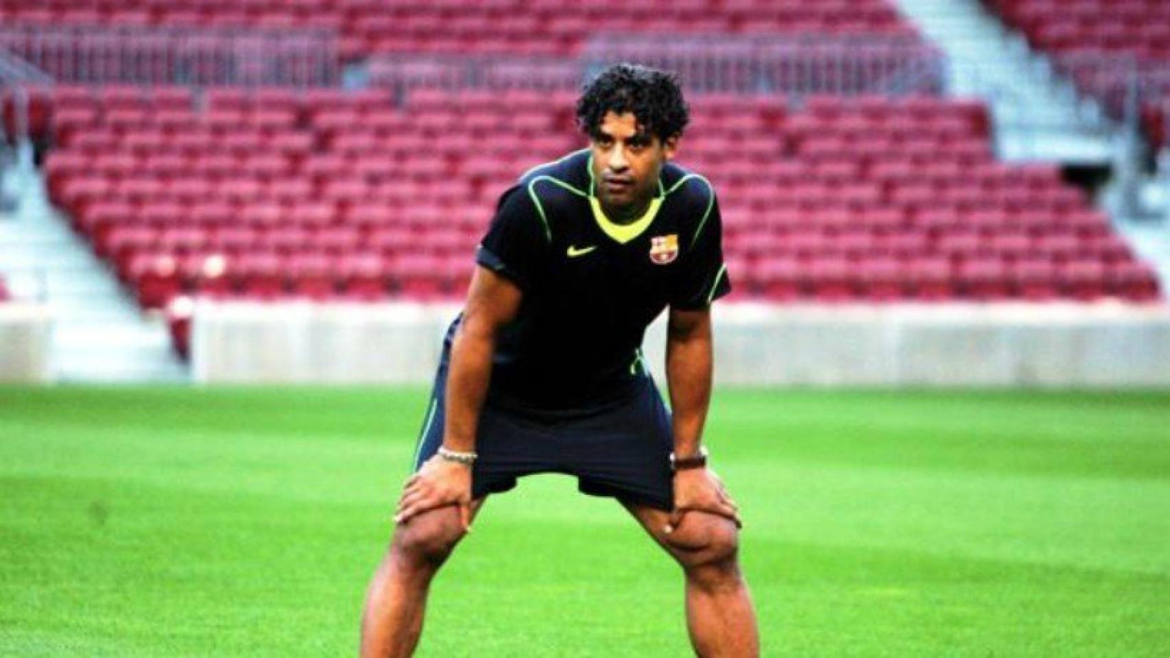 Rijkaard, en su etapa como entrenador del Barça. Foto fcbarcelona.com