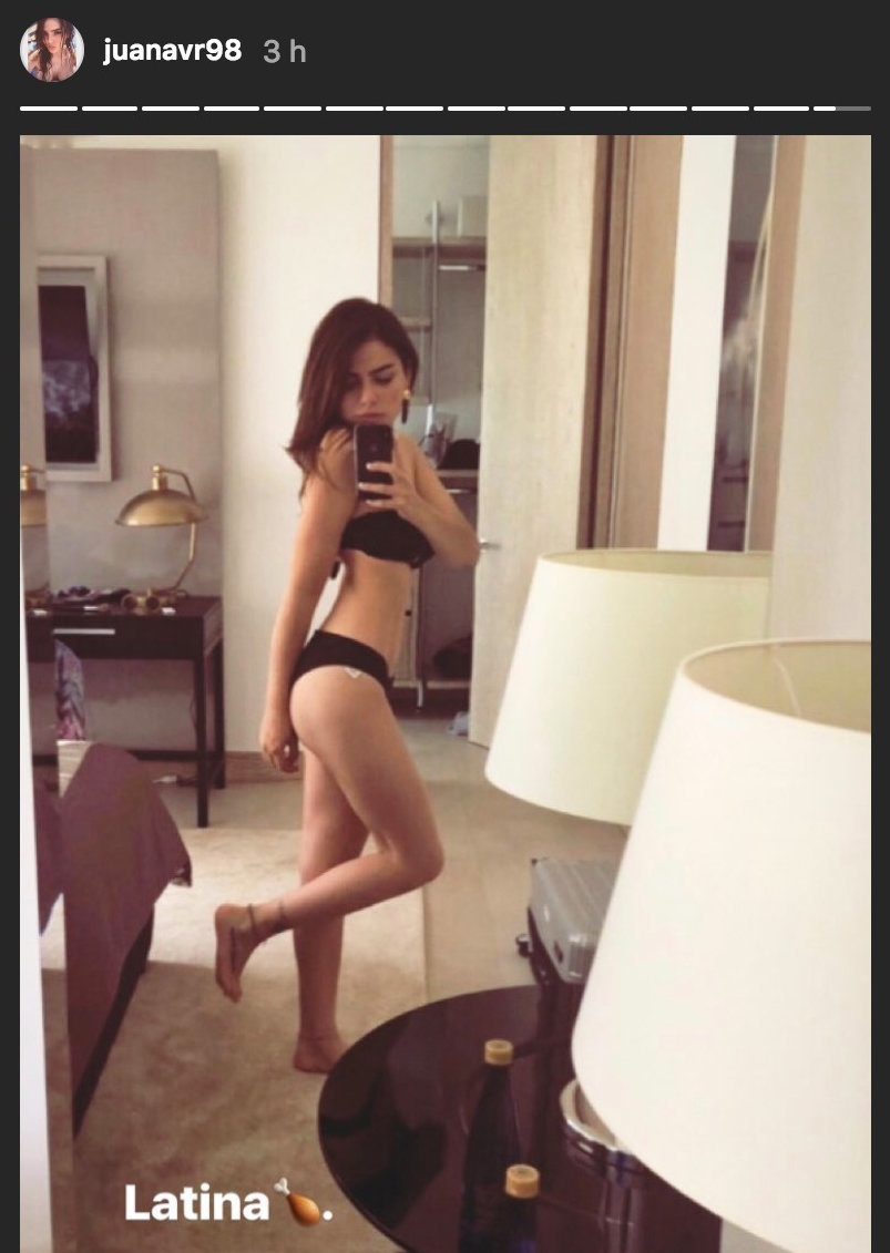Juana, la hermana de James, incendia Instagram con un selfie en bañador