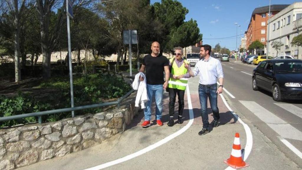 Zamora ayuntamiento carril bici nuevo 2