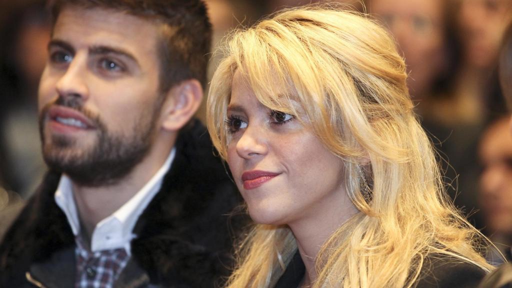 La cantante junto a Piqué.