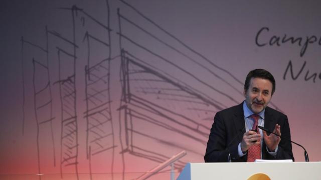 Josu Jon Imaz, consejero delegado de Repsol, durante la presentación del plan estratégico.