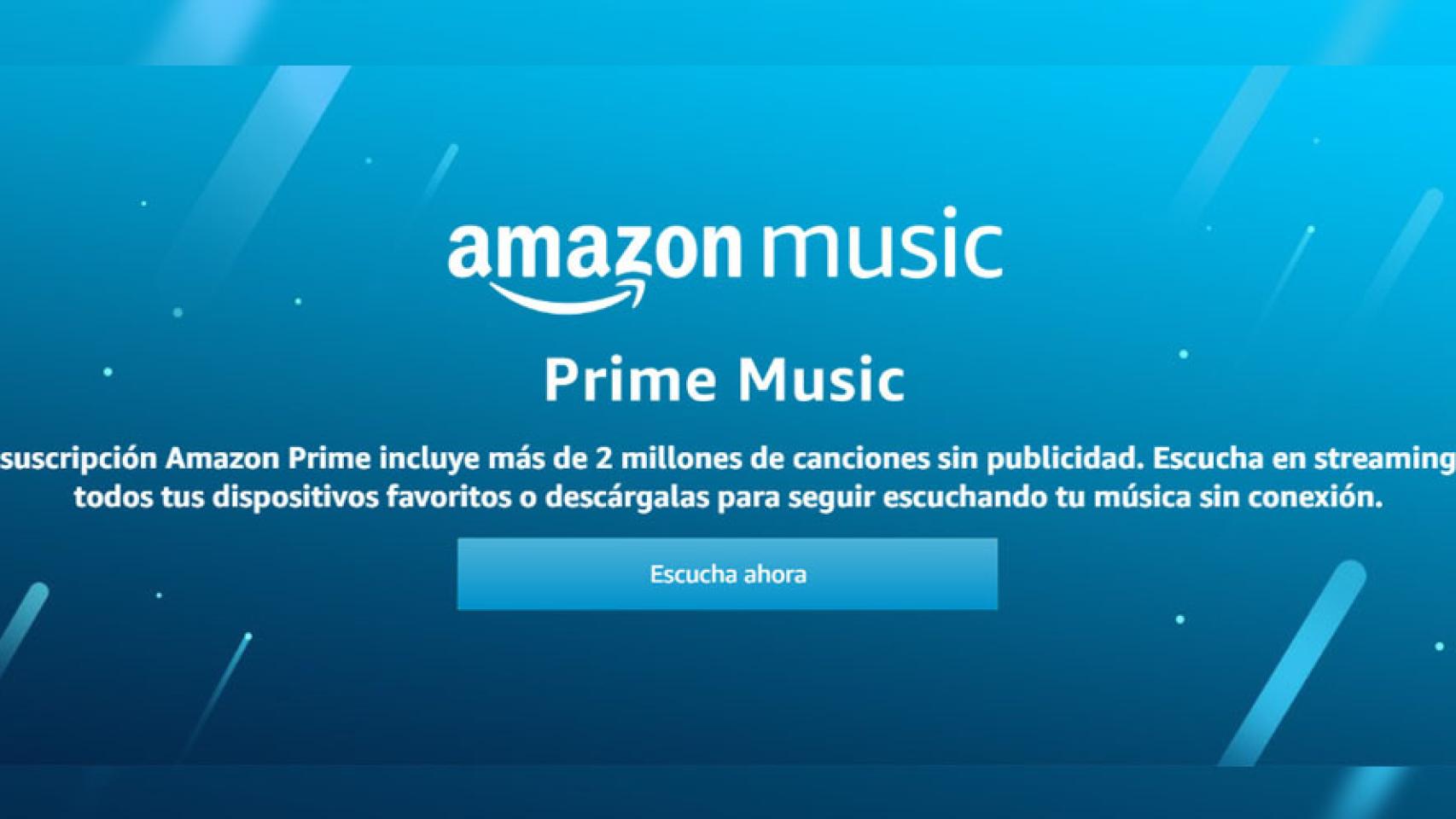 Amazon prime incluye music sales