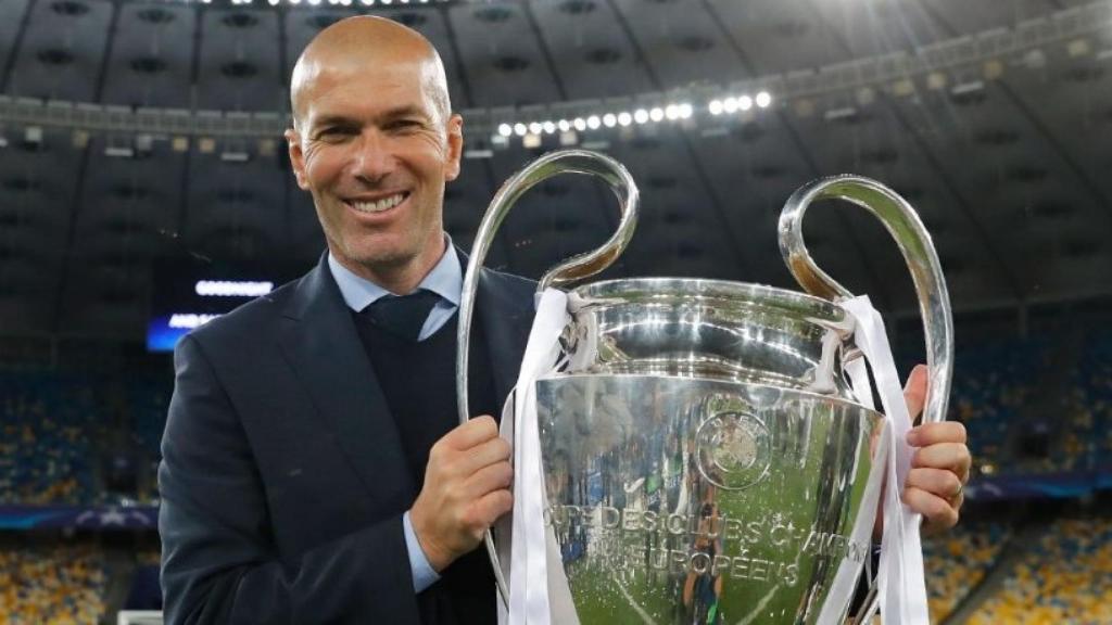 Zidane con la Champions