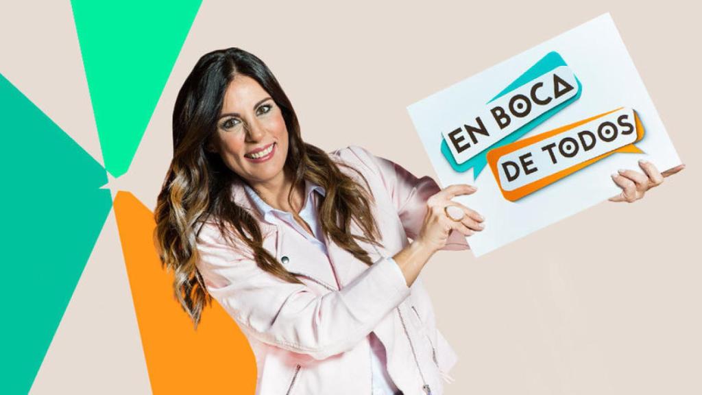 Alicia en imagen promocional de su programa.