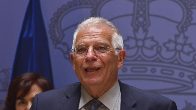 El ministro de Exteriores, Josep Borrell.