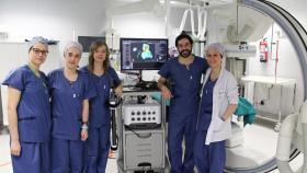 El navegador electroanatómico que mejora el diagnóstico y la localización de arritmias complejas del Hospital Universitario Rey Juan Carlos (Móstoles).