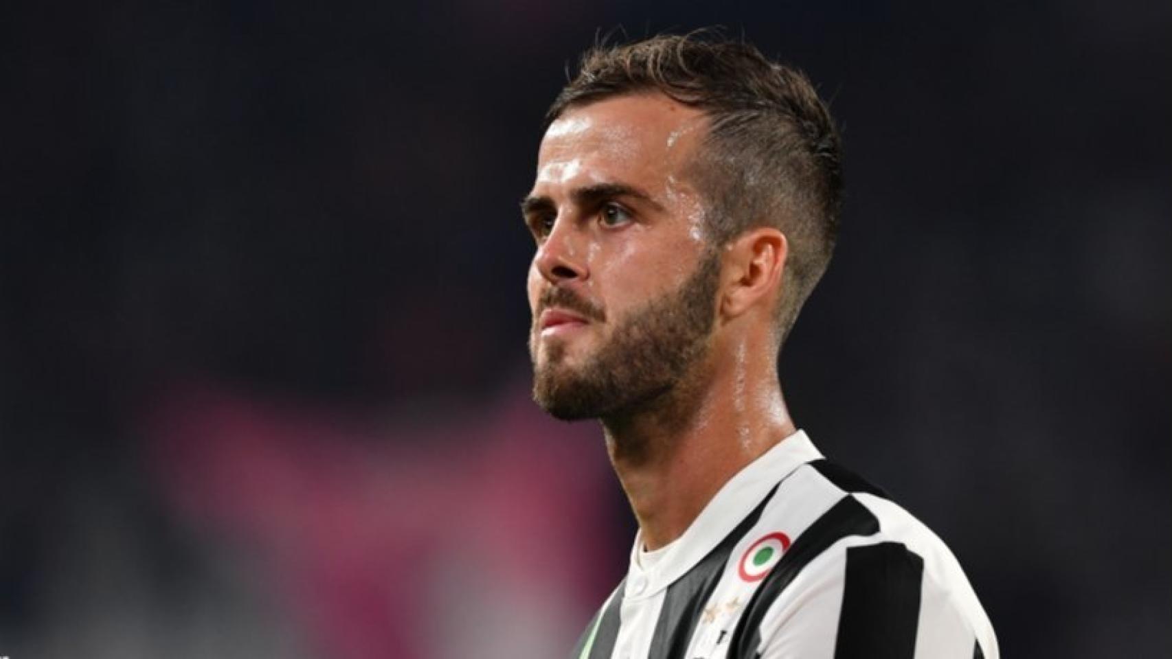 Pjanic, jugador bosnio. Foto: juventus.com