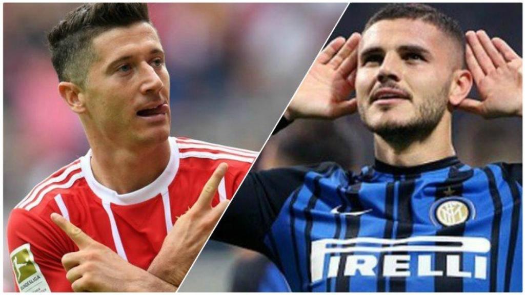 Lewandowski e Icardi