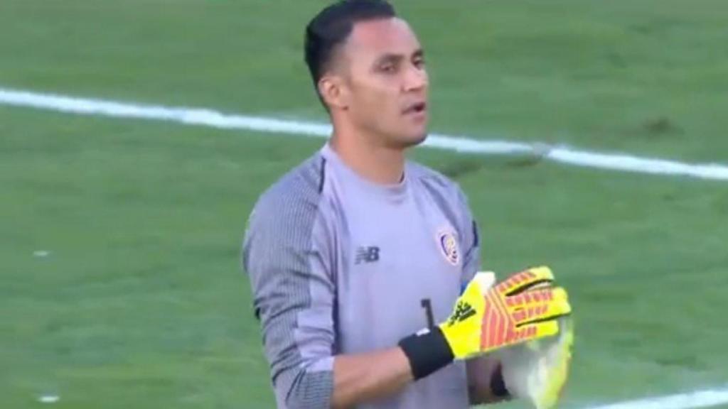 Keylor Navas con Costa Rica