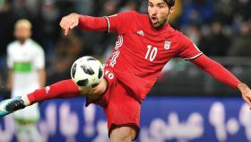 Karim Ansarifard, jugador de Irán.