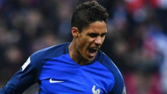 Varane con la selección francesa. Foto: fff.fr