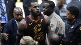 Lebron James, tras perder la final de la NBA.