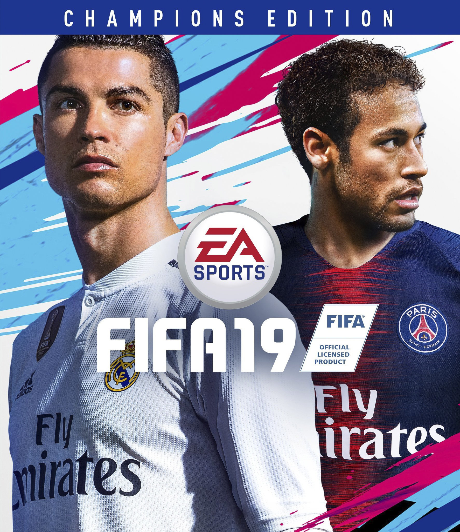 Portada de FIFA 19 con Cristiano y Neymar