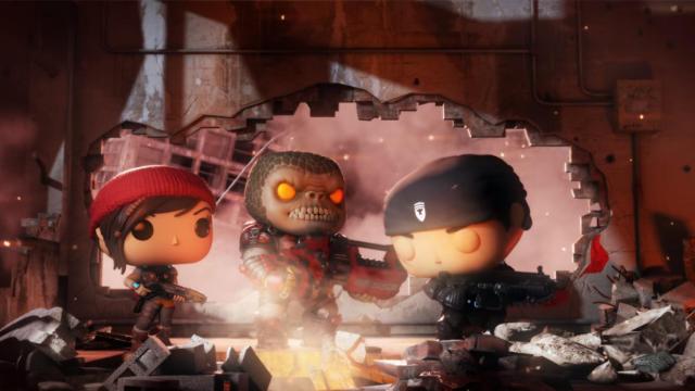 gears pop funko pop figuras juego movil android ios