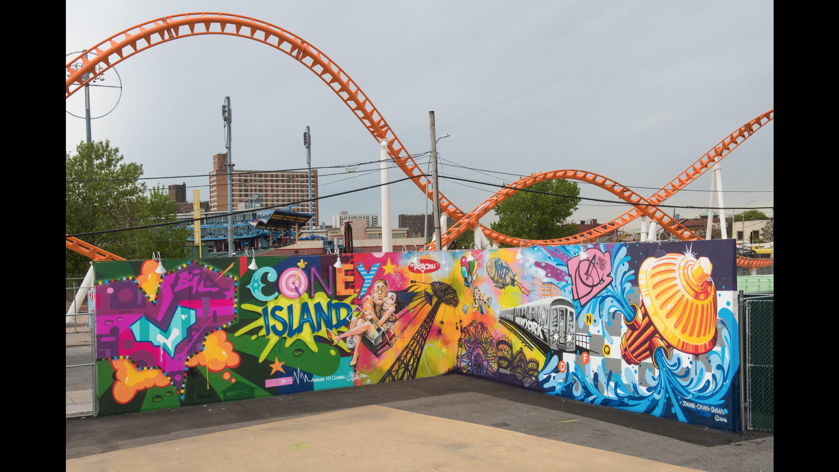 Coney Island, una playa de grafitis