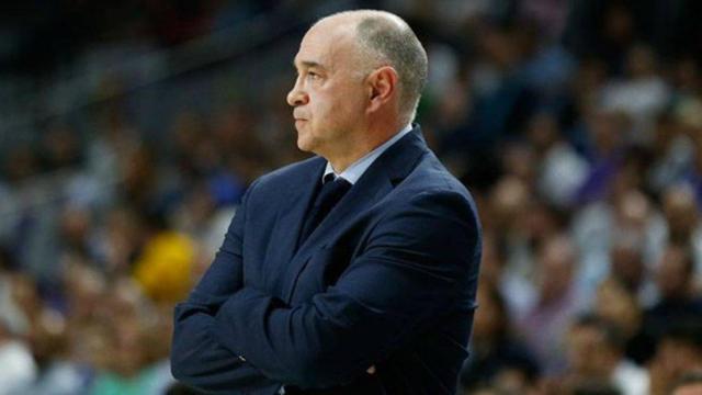 Pablo Laso durante el partido ante Iberostar Tenerife