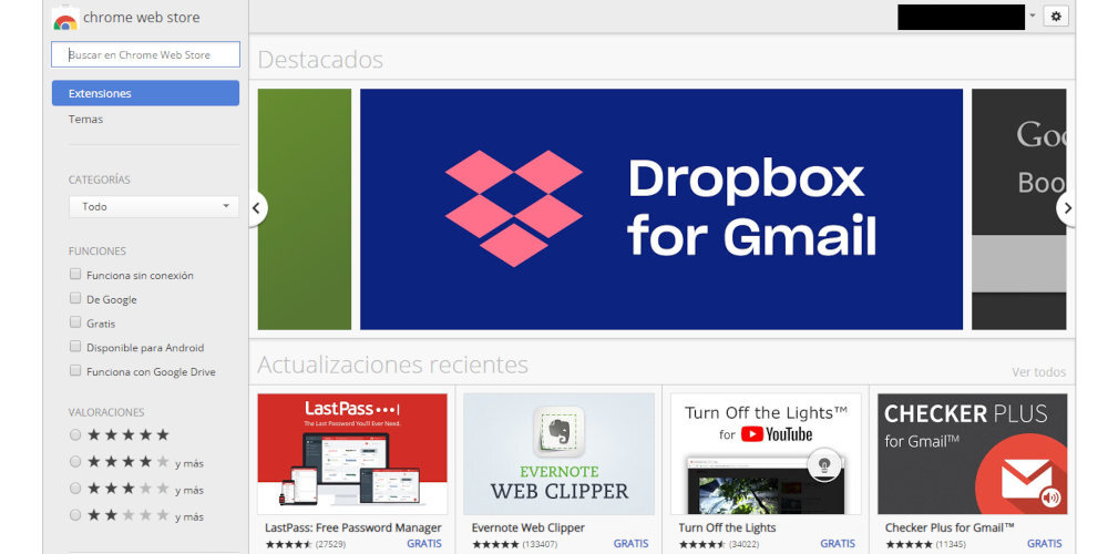 chrome web store