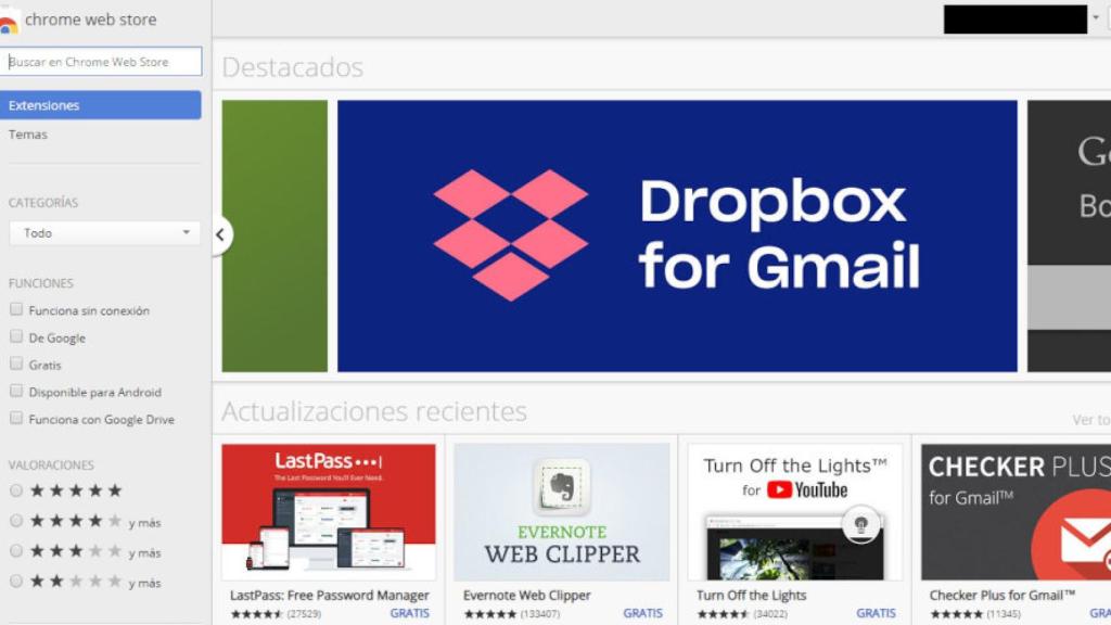 chrome web store