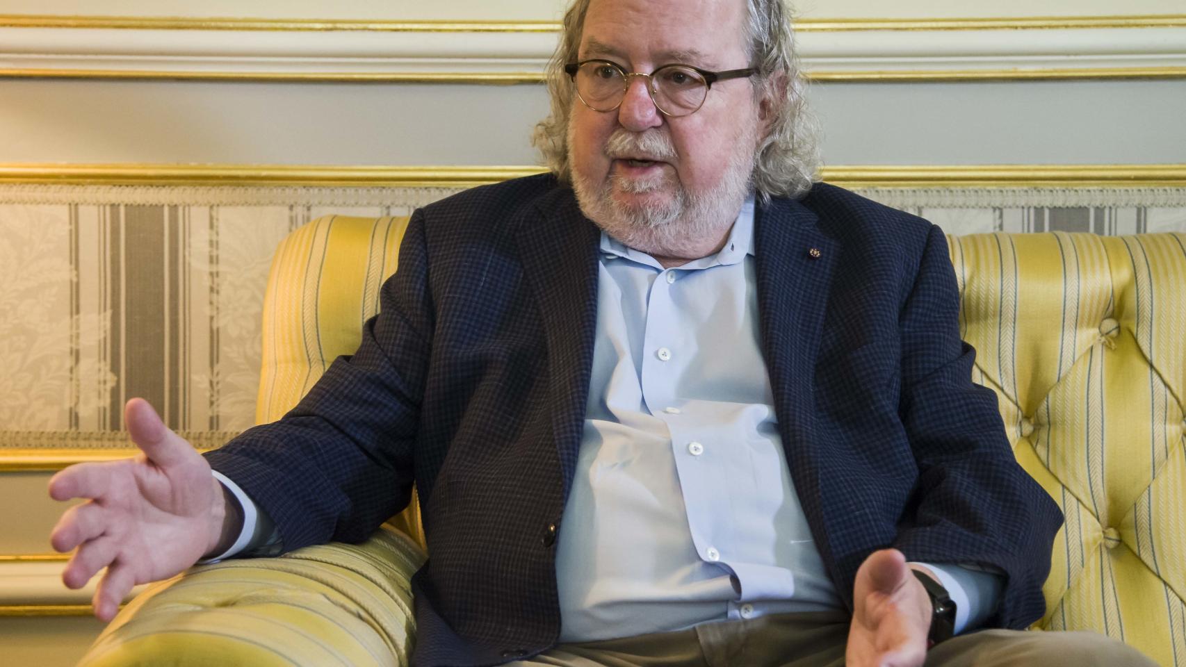 James Allison, durante la entrevista.