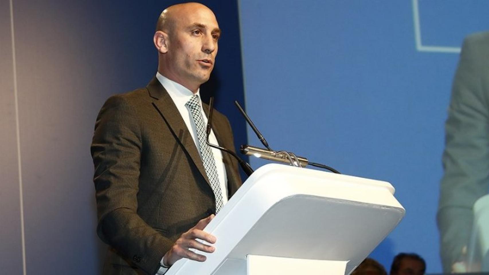 Rubiales, presidente de la RFEF. Foto: Twitter (@RFEF).