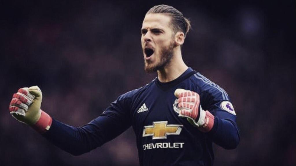 De Gea, portero del United. Foto: Twitter (@D_DeGea)