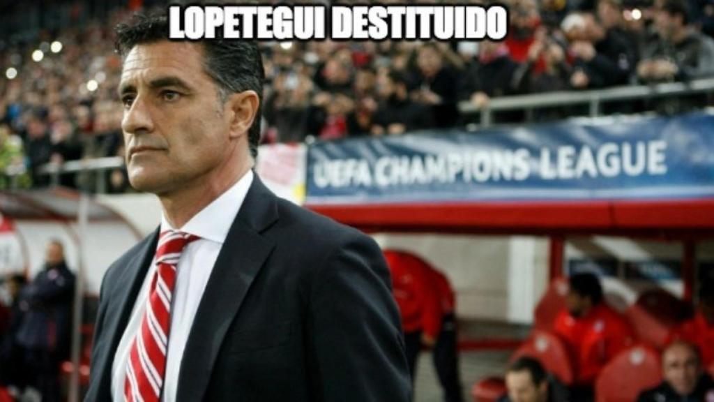 Lopetegui y suena Míchel, en los memes