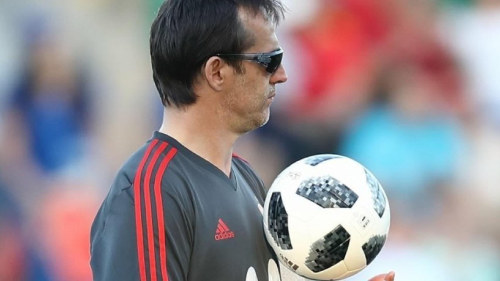 Lopetegui, con la Selección