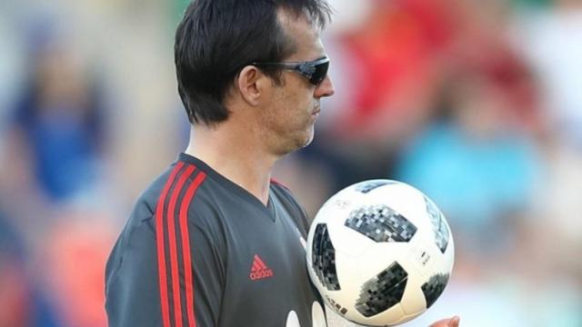 Lopetegui, con la Selección