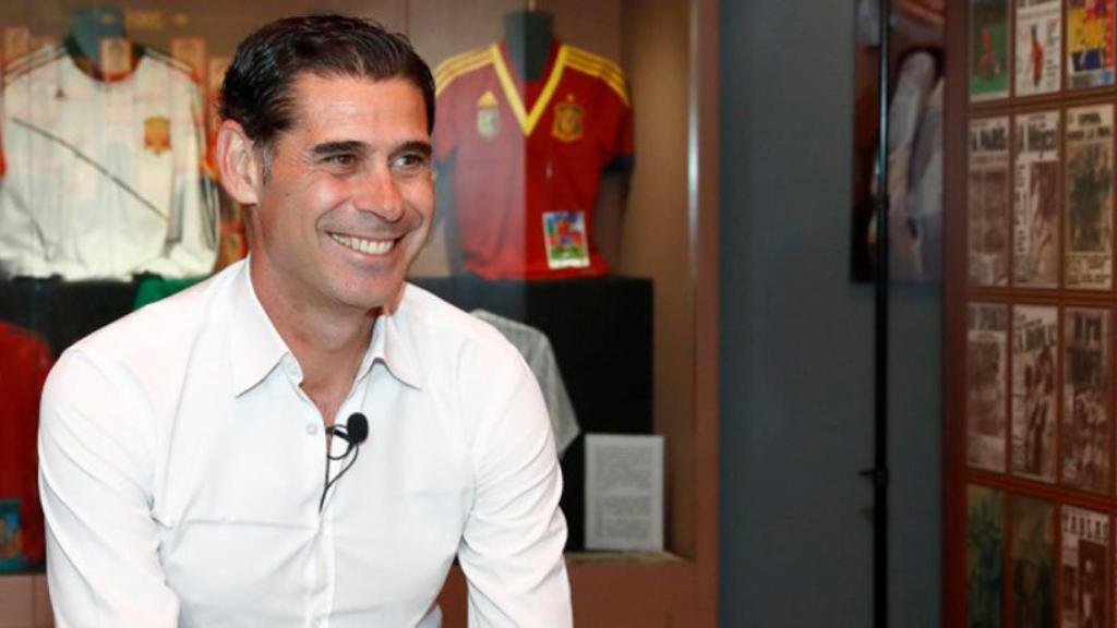 Fernando Hierro, exseleccionador de España