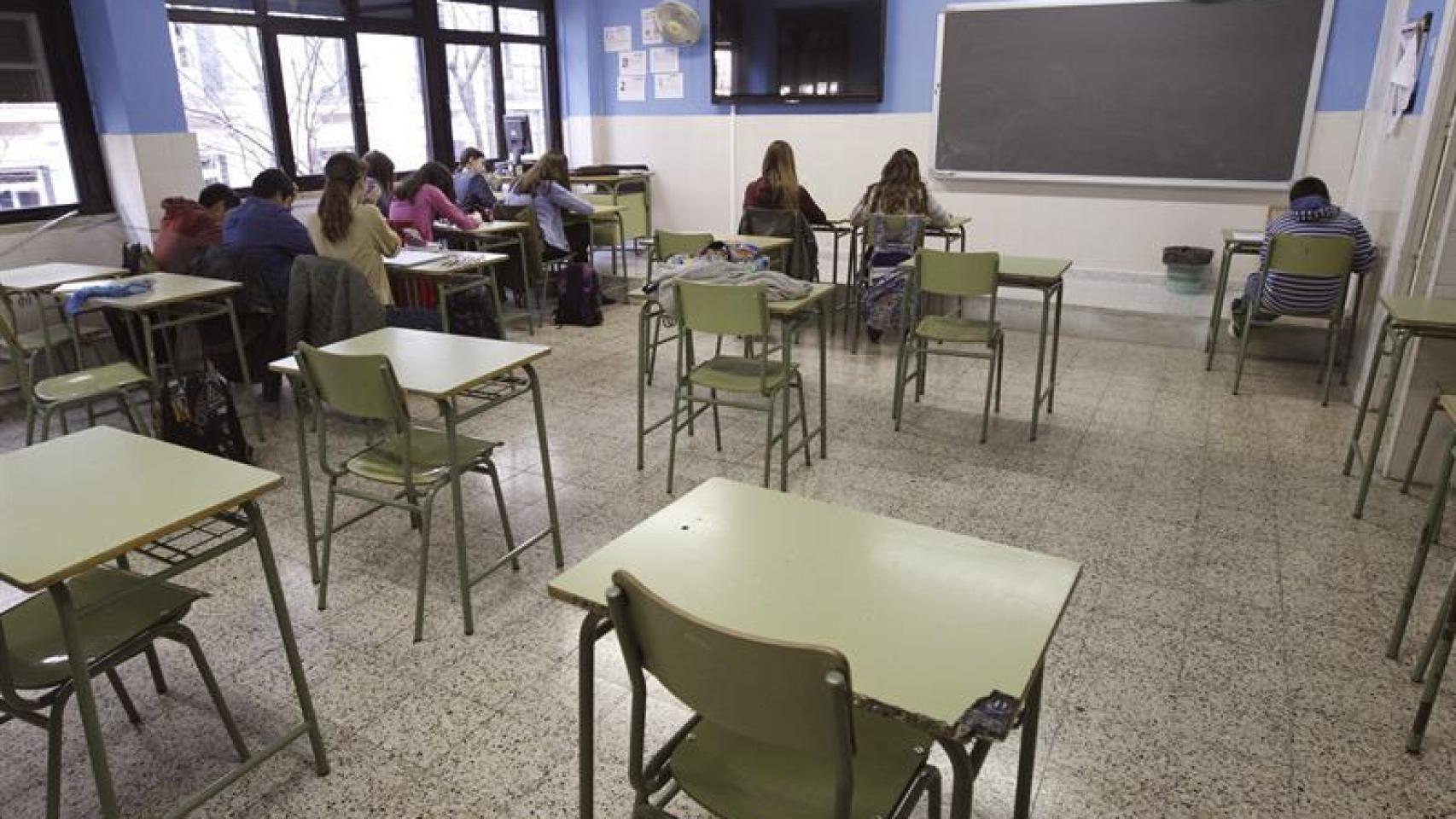 Aula de un centro escolar