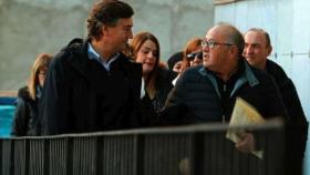 Los profesores de La Seu d'Urgell, llegando al juzgado a declarar.