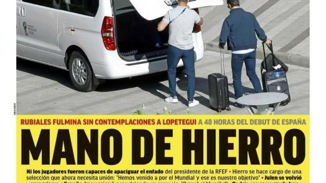 Portada MARCA (14/06/18)