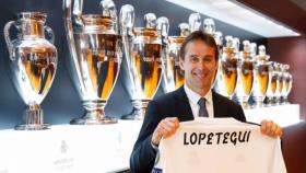 Julen Lopetegui, con la camiseta del Real Madrid