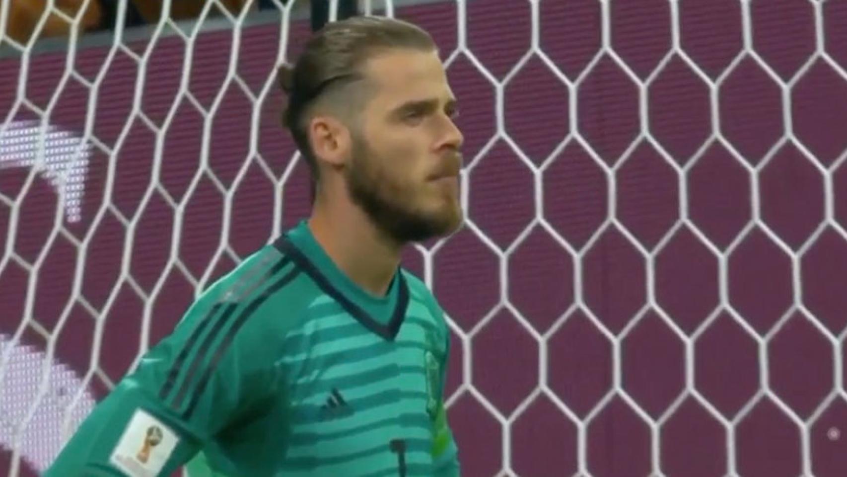 David de Gea, tras su fallo ante Portgual