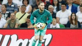 De Gea durante un partido de España. Foto: Facebook (@sefutbol).