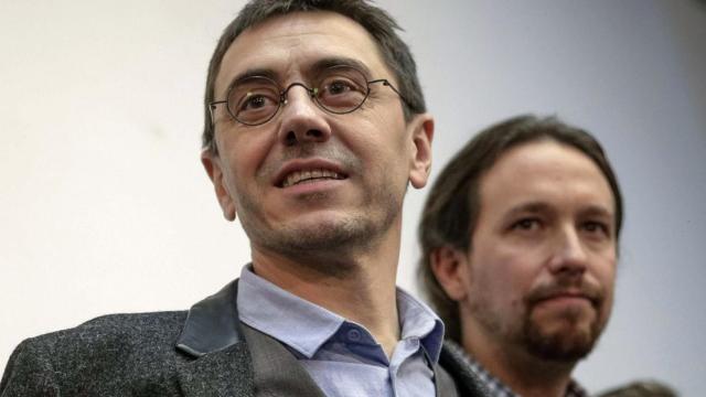 Juan Carlos Monedero y Pablo Iglesias en una imagen de archivo.