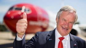 El fundador y CEO de Norwegian Air, Bjorn Kjos.