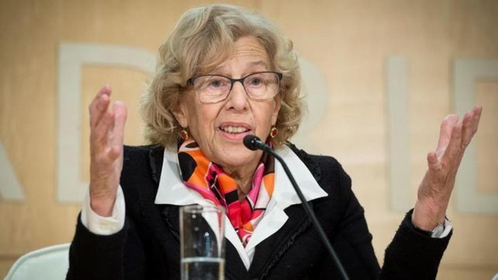 Manuela Carmena en un acto.