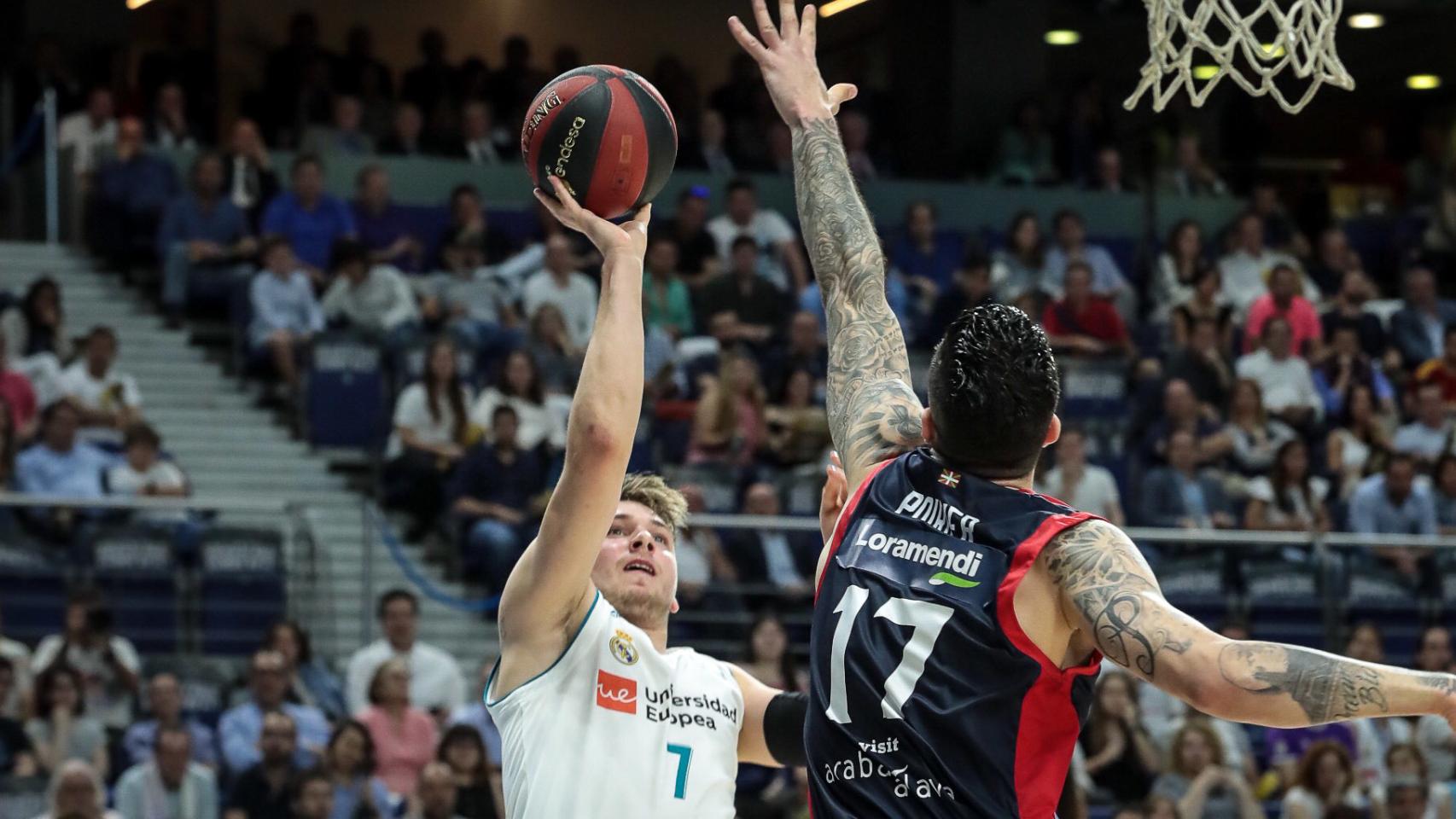 La aparición de Doncic resultó decisiva en el tercer cuarto.