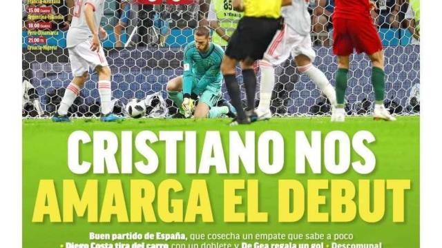 Portada MARCA (16/06/18)