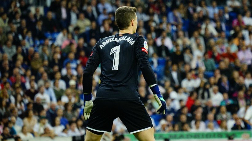 Kepa debuta en el Santiago Bernabéu. Foto: Pedro Rodríguez/El Bernabéu