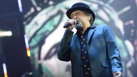 Joaquín Sabina durante otro concierto en Madrid.