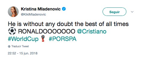 Cristiano provoca un pique entre Thiem y su novia Mladenovic