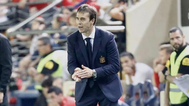 Lopetegui durante un partido de España. Foto: Instagram (@julenlopetegui).