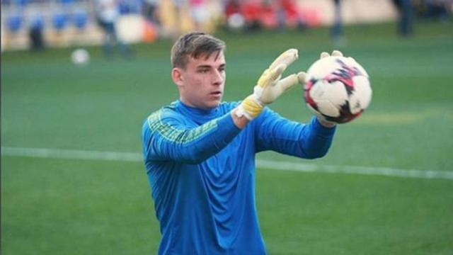 Andriy Lunin Foto: Facebook (@FCZoryaLuhansk)