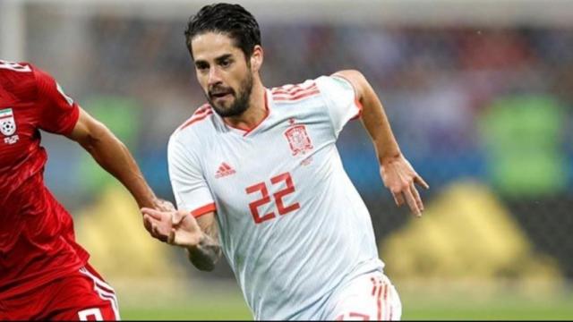 Isco, en el Irán - España